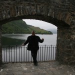 Heinz-Jürgen im Eilean Donan Castle